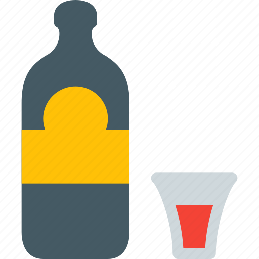Alcohol, digestif, distilled spirit, drink, herbal, jagermeister, liqueur icon - Download on Iconfinder