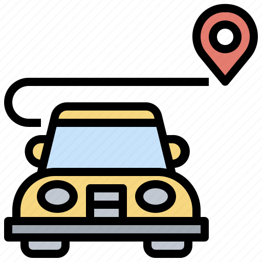 And, driving, location, maps, placeholder, route, transportation icon - Download on Iconfinder
