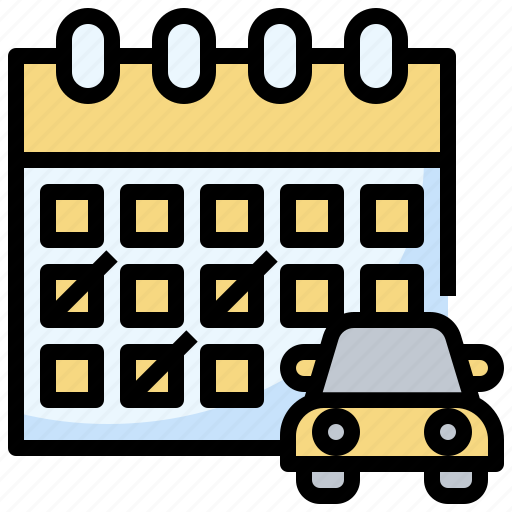 Car, check, schedule, service, vehicle icon - Download on Iconfinder