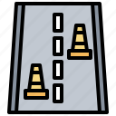 cone, post, signaling, signs, traffic