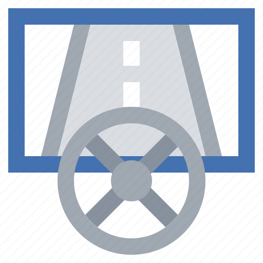 Driving, education, interface, road, simulator, videogames icon - Download on Iconfinder