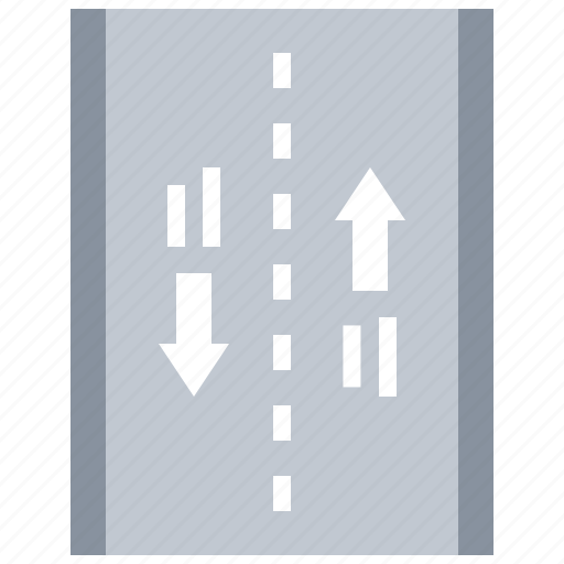 Broken, line, road, transport, transportation icon - Download on Iconfinder