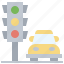 car, light, lights, signaling, traffic 