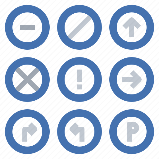 Arrows, sign, signaling, signs, stop, traffic icon - Download on Iconfinder