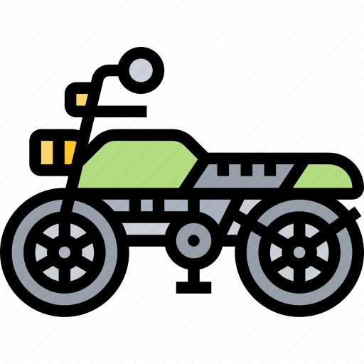 Motorcycle, motorbike, riding, vehicle, journey icon - Download on Iconfinder