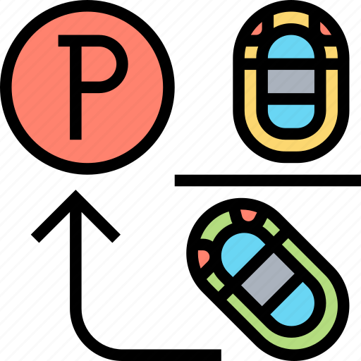 Parallel, parking, lot, space, vacant icon - Download on Iconfinder