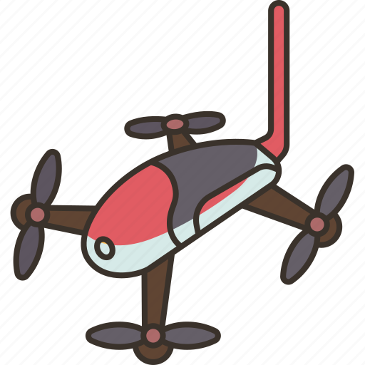 Drone, racing, aircraft, quadcopter, propeller icon - Download on Iconfinder