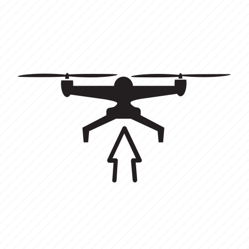 Drone, fly, launch, lift, quadcopter, takeoff, up icon - Download on Iconfinder
