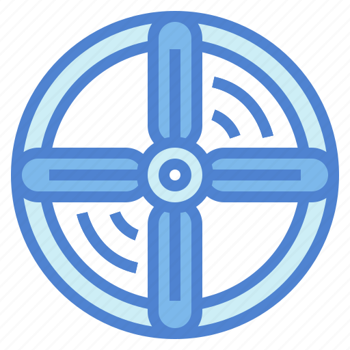 Airscrew, electronics, propeller, transportation icon - Download on Iconfinder