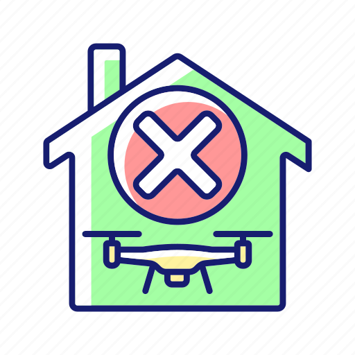 Drone, indoors, flight, house icon - Download on Iconfinder