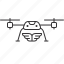 drone, pilot, uav, wings 