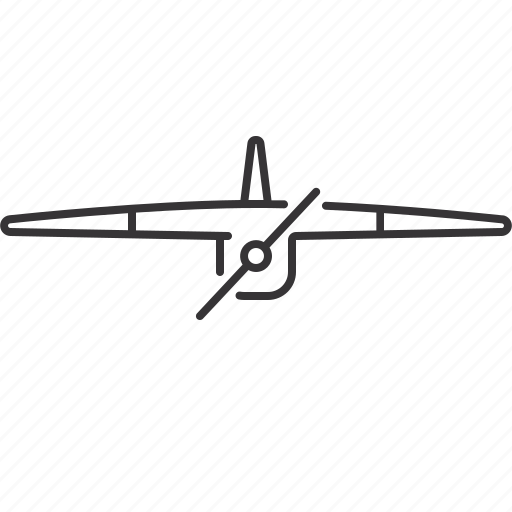Drone, fixed wing, uav icon - Download on Iconfinder