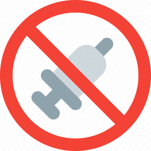 Banned, injection, medical, drugs icon - Download on Iconfinder