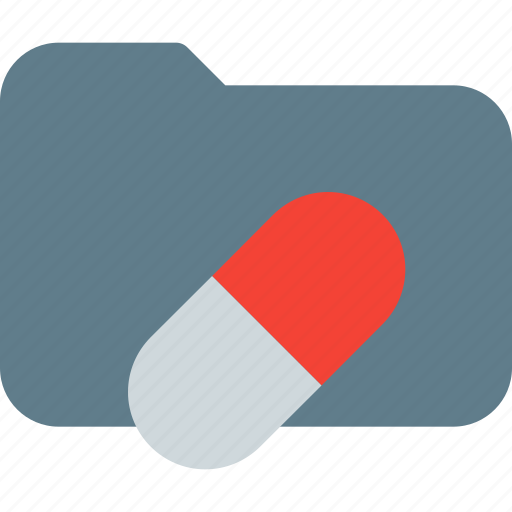 Capsule, folder, medical, drugs icon - Download on Iconfinder