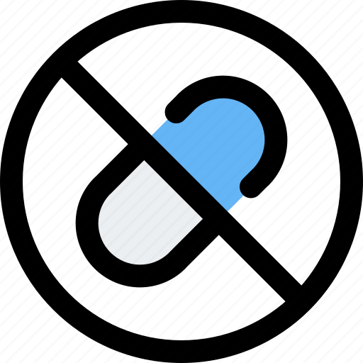 Banned, capsule, medical, drugs icon - Download on Iconfinder