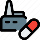 capsule, factory, medical, drugs