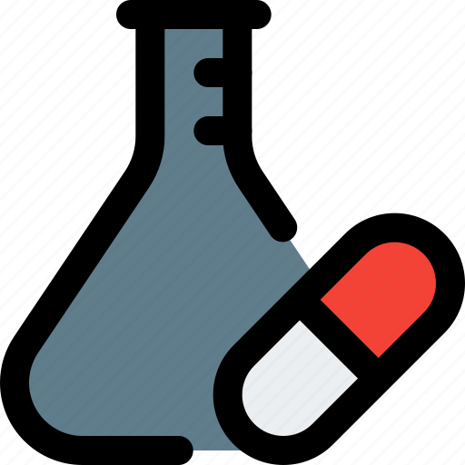 Capsule, flask, medical, drugs icon - Download on Iconfinder