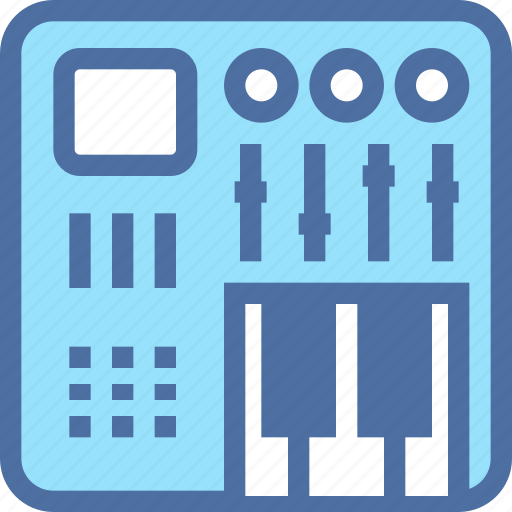 Audio, mixer, music, player, sound, synth icon - Download on Iconfinder