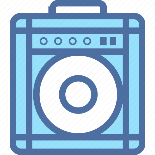 Amp, audio, box, music, player, sound icon - Download on Iconfinder
