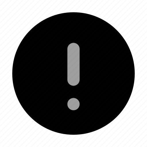 Alert, circled, error, exclamation icon - Download on Iconfinder