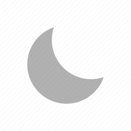 Crescent, moon, night icon - Download on Iconfinder