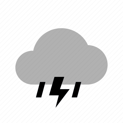 Cloud, lightning, rain, storm, thunder, thunderstorm icon - Download on Iconfinder