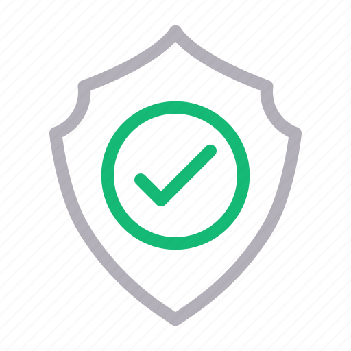 Check, ecommerce, safe, secure, shield icon - Download on Iconfinder
