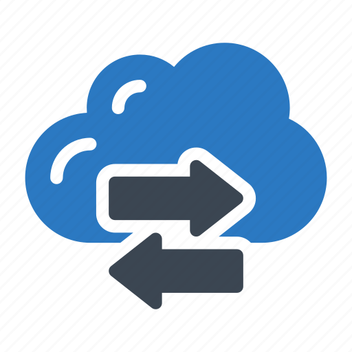 Cloud, database, receiver, send, storage icon - Download on Iconfinder