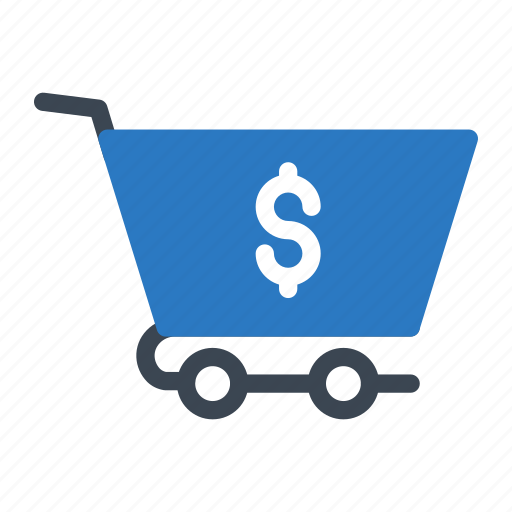 Basket, cart, dollar, shopping, trolley icon - Download on Iconfinder