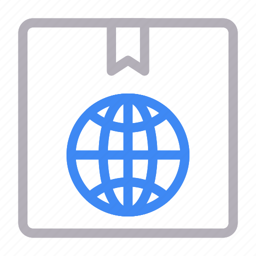 Box, delivery, global, package, parcel icon - Download on Iconfinder