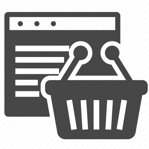 Basket, ecommerce website, page, product, sales, shopping icon - Download on Iconfinder
