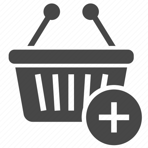 Add, basket, plus, shopping, shopping basket icon - Download on Iconfinder