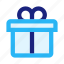 box, commerce, delivery, gift, package, present 