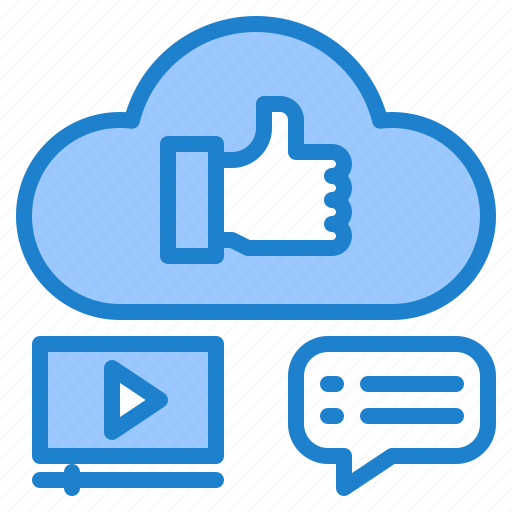 Cloud, connection, internet, media, message icon - Download on Iconfinder