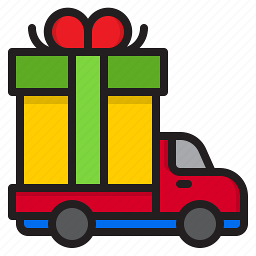 Box, delivery, gift, shipping, truck icon - Download on Iconfinder