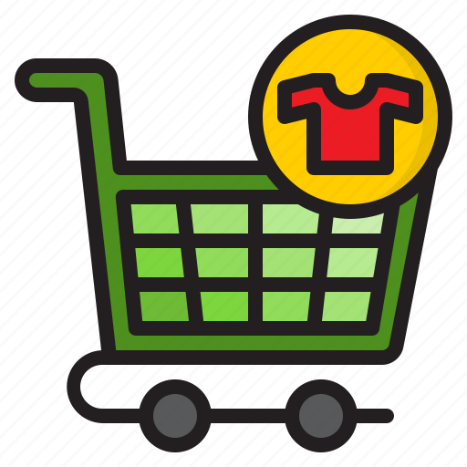 Buy, cart, ecommerce, online, shirt, shopping icon - Download on Iconfinder