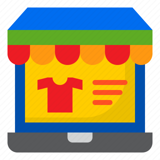 Ecommerce, laptop, market, shirt, shopping icon - Download on Iconfinder