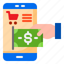 cart, ecommerce, mobilephone, payment, shopping