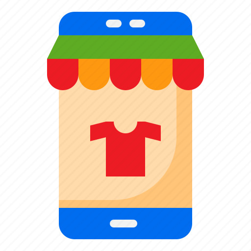 Ecommerce, mobilephone, online, shirt, shopping icon - Download on Iconfinder