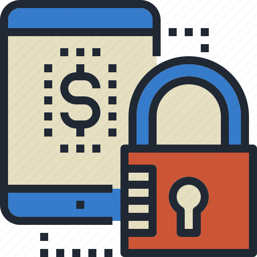 Lock, mobile, payment, security, tablet icon - Download on Iconfinder