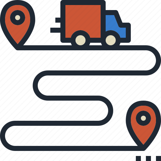 Area, destination, location, route, shipping icon - Download on Iconfinder