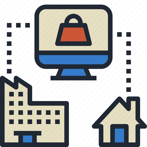 Factory, home, manufacture, online, shop icon - Download on Iconfinder
