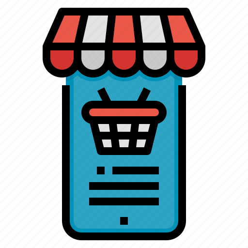 Commerce, mobile, online, shopping, store icon - Download on Iconfinder