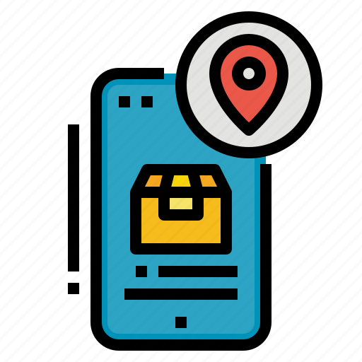 Location, order, package, track, tracking icon - Download on Iconfinder