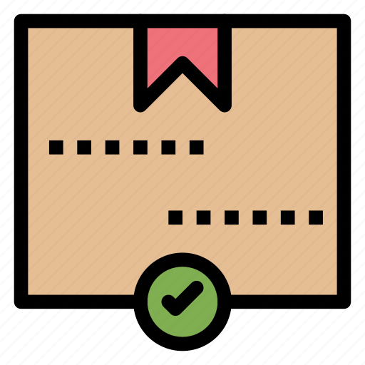Approve, delivered, delivery, package, parcel icon - Download on Iconfinder
