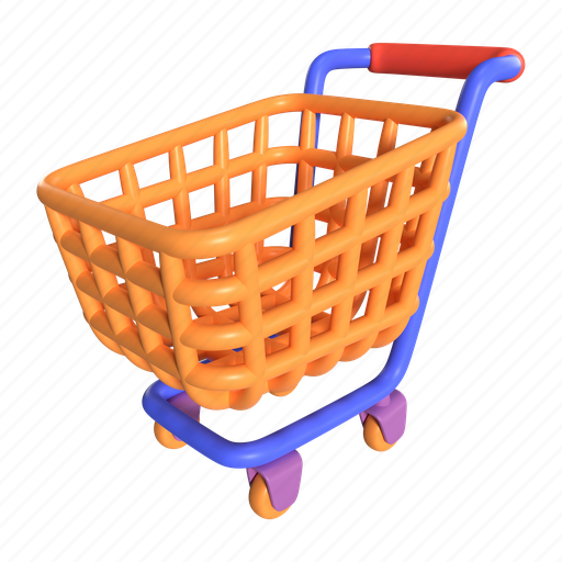 Shopping, online, store, bag, empty, carry, product 3D illustration - Download on Iconfinder
