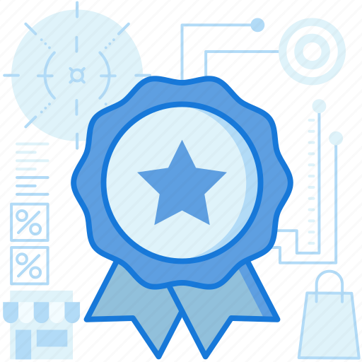 Award, ecommerce, medal, reward, ribbon, star, store icon - Download on Iconfinder