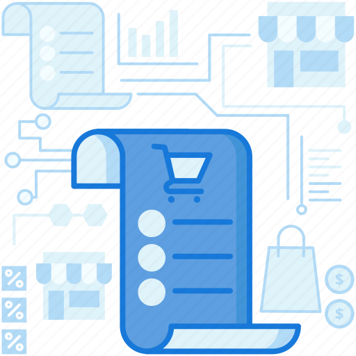 Checklist, discount, ecommerce, list, receipt, sale, shopping icon - Download on Iconfinder