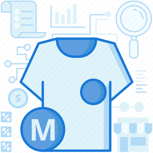 Clothes, clothing, ecommerce, find, search, size, tshirt icon - Download on Iconfinder