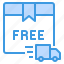 delivery, free, shipping, truck 